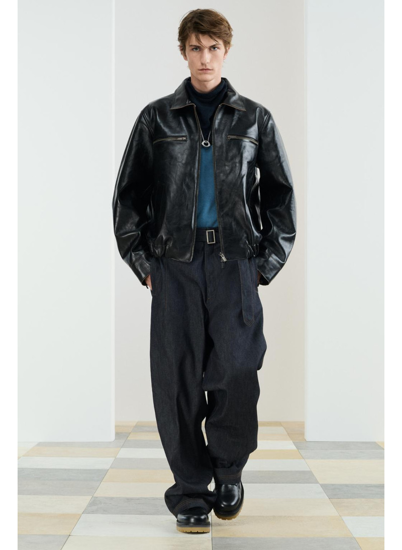 Кожаная куртка lthr bkr jktc