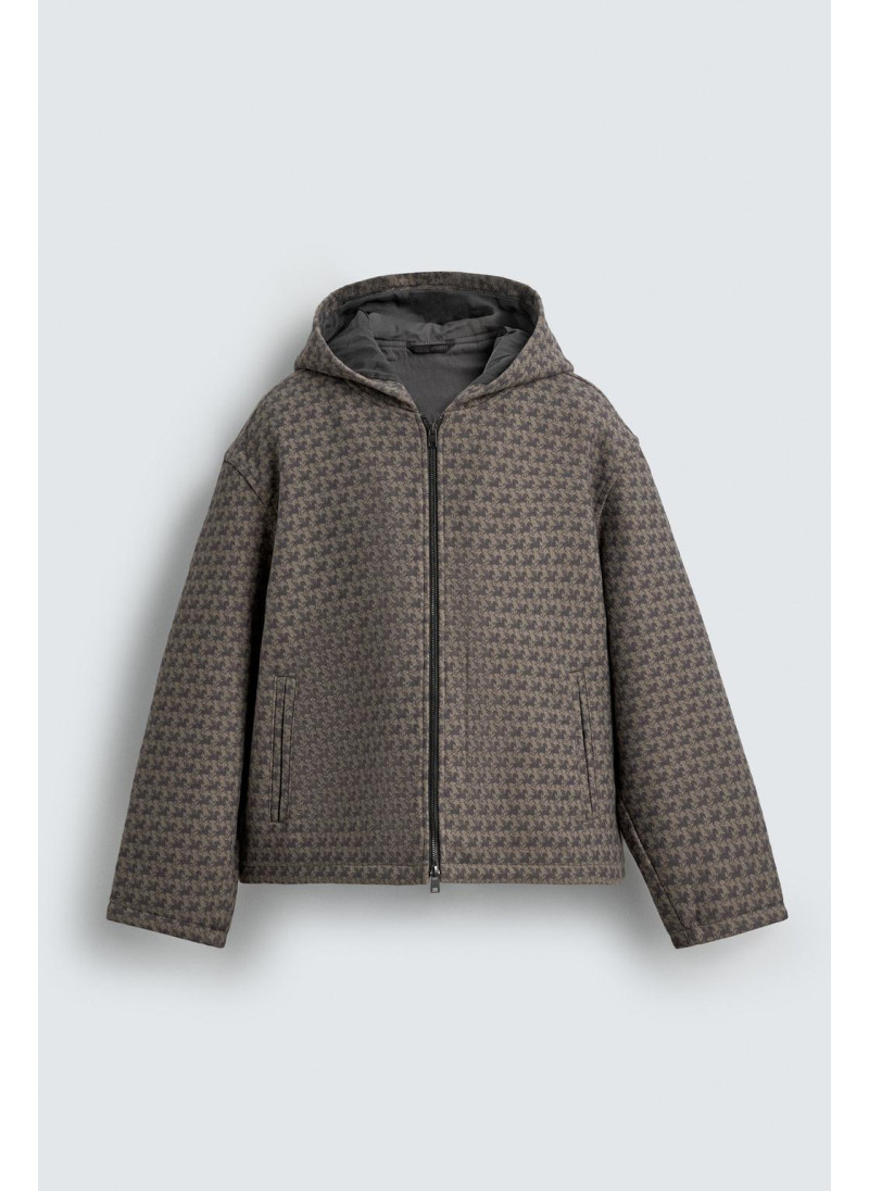 КУРТКА С КАПЮШОНОМ И ПРИНТО...