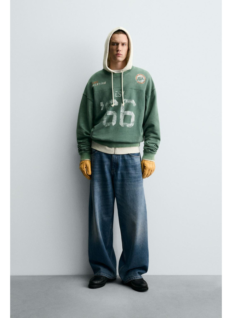 Свитшот nfl miami dolphins от zara