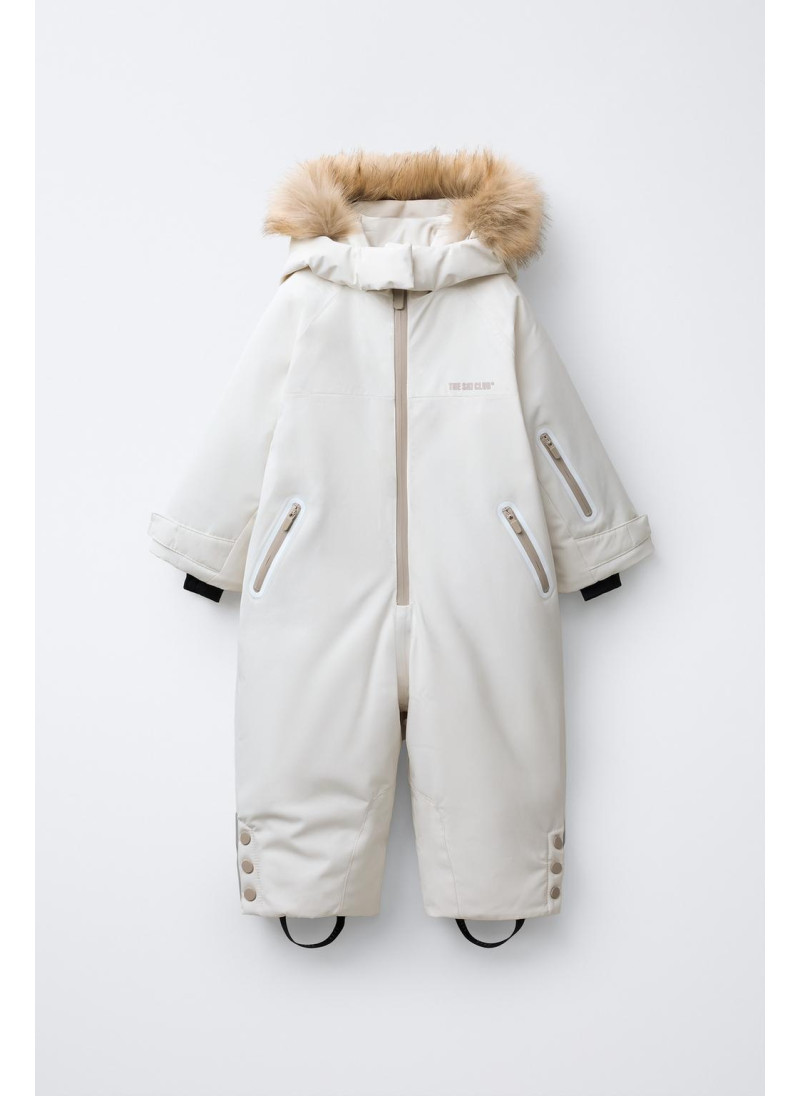 Длинный комбинезон с капюш�...