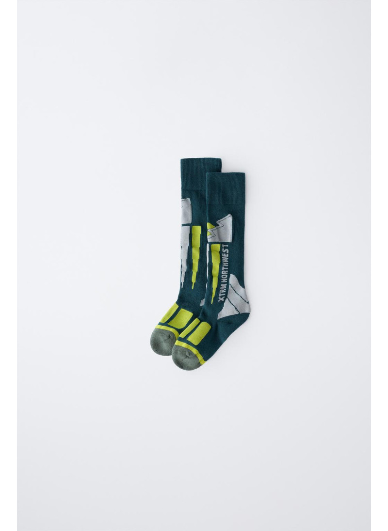 Носки с длинной термо-колле...