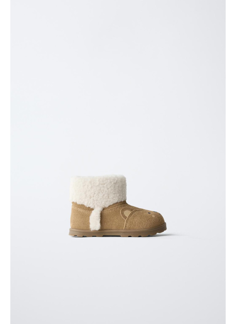 Ботинки с бархатистой подк�...