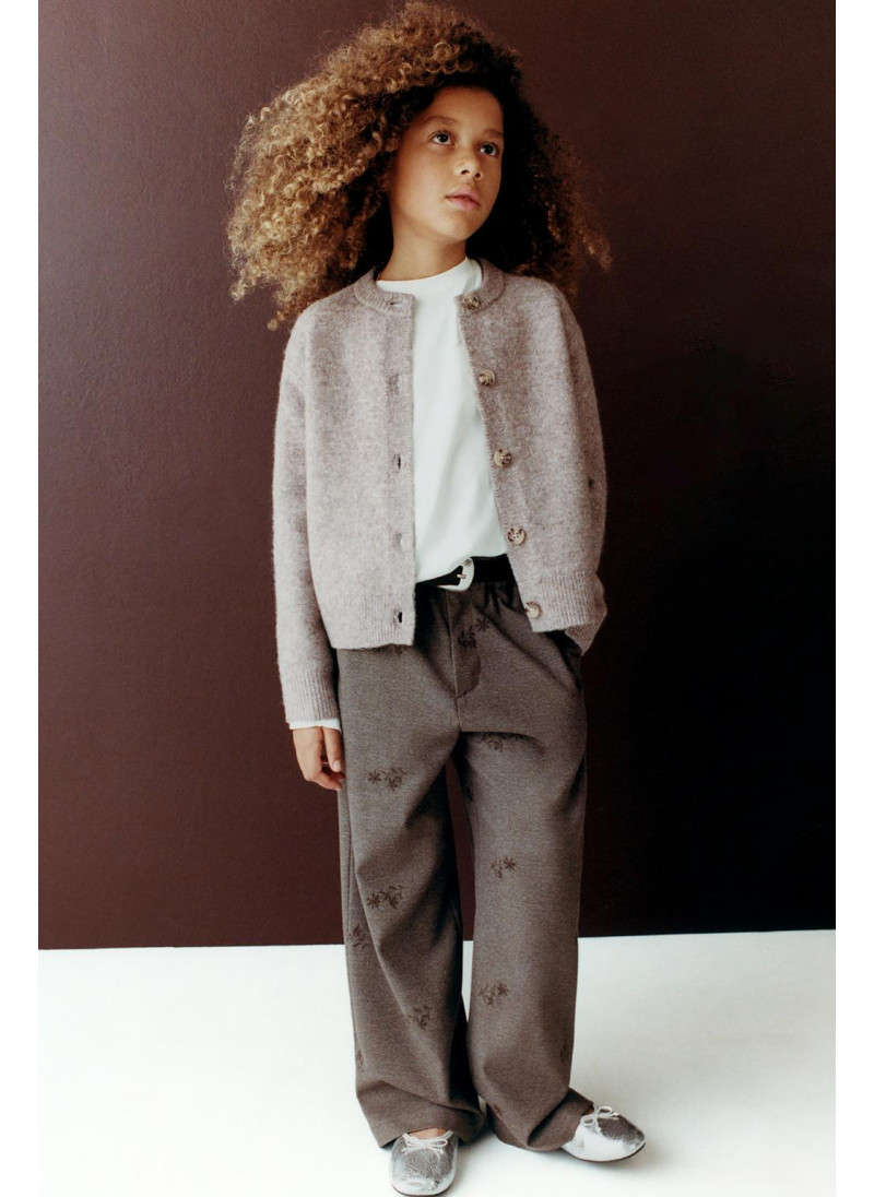 МЯГКИЕ БРЮКИ BARREL С ВЫШИВКОЙ...