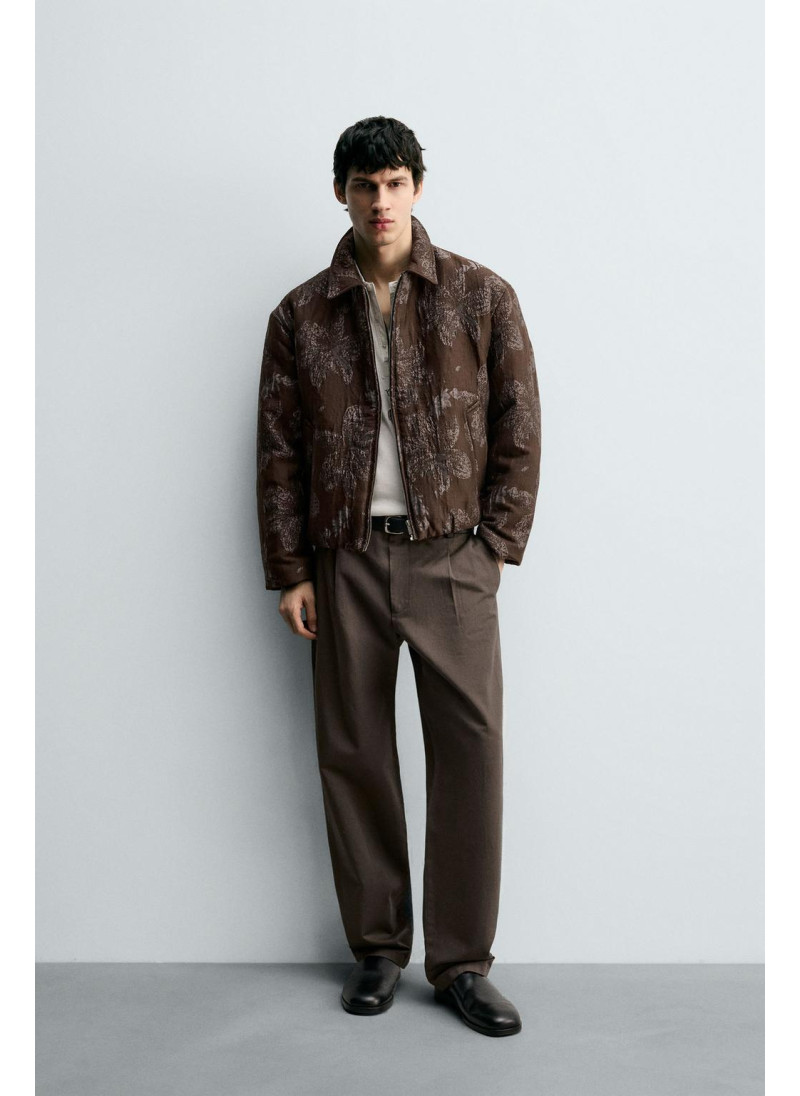 ЖАККАРДОВАЯ КУРТКА С ЦВЕТО�...