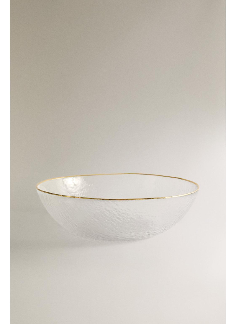 Стеклянная салатница с под�...