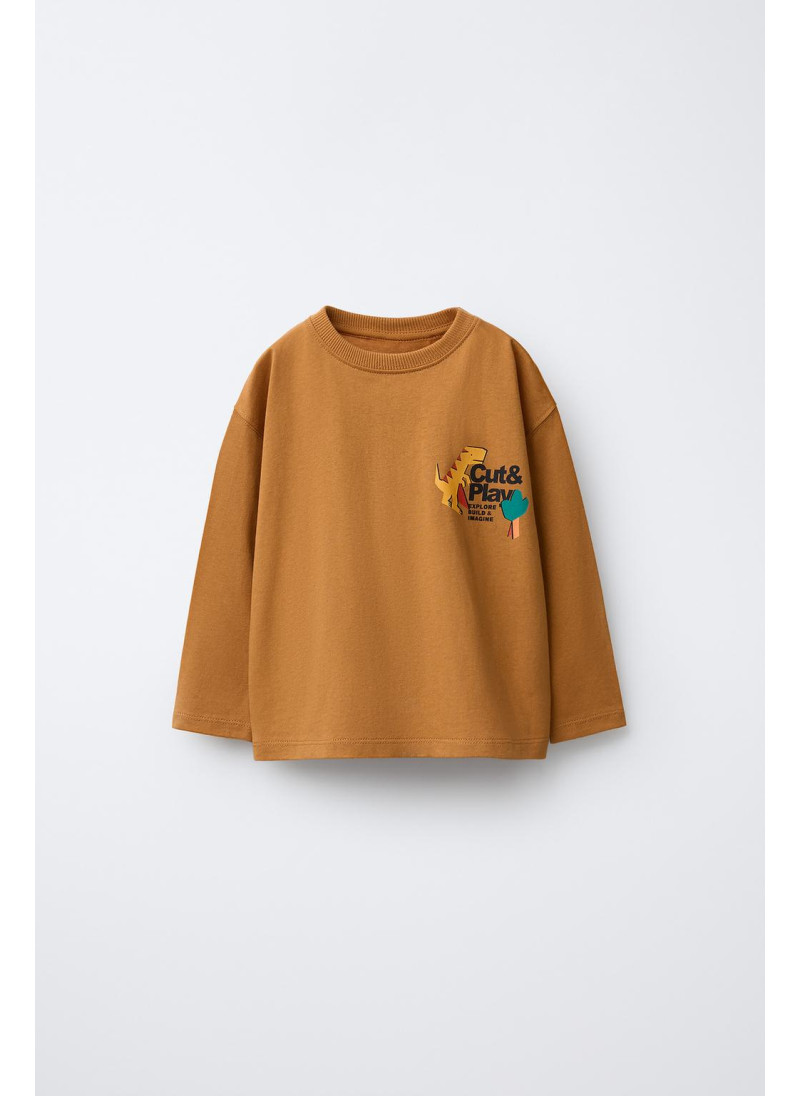 Футболка с принтом динозав�...