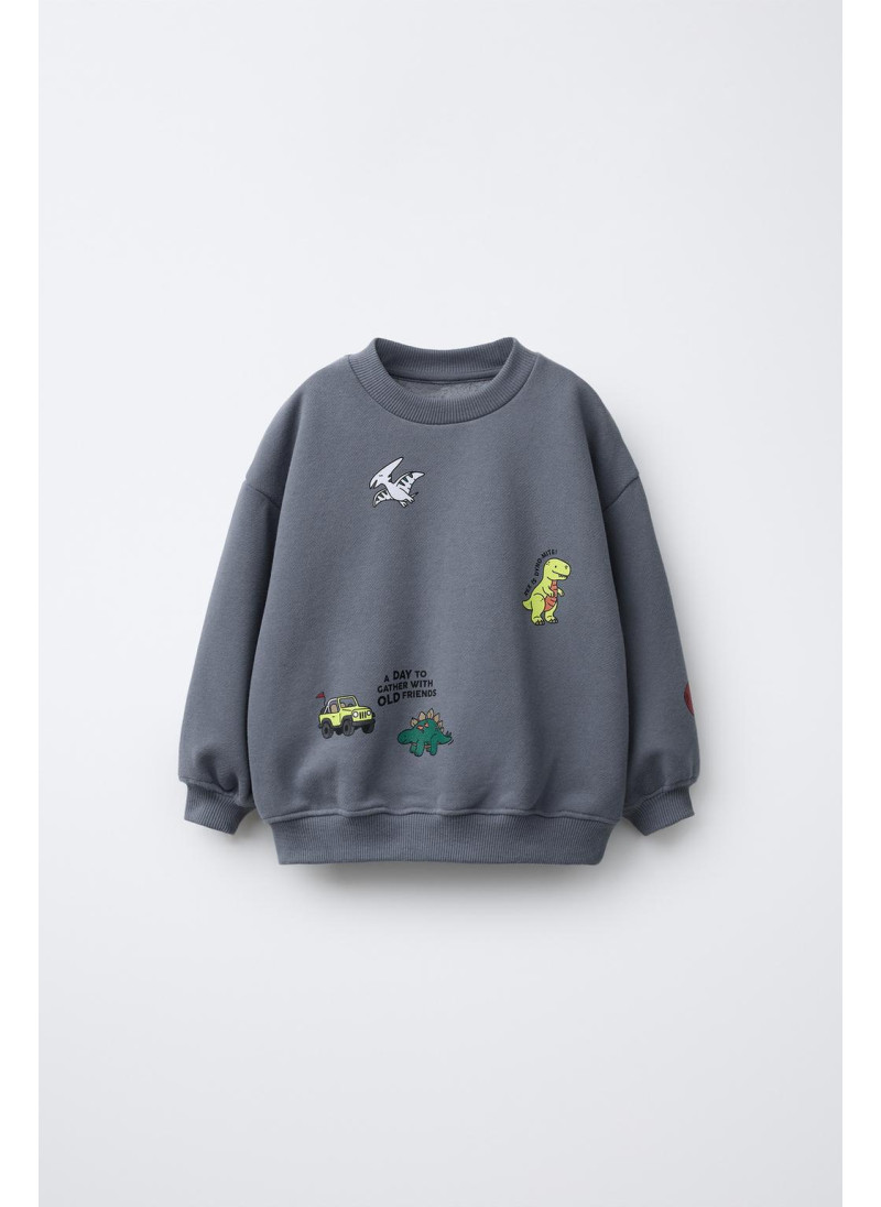 Свитшот с животным принтом