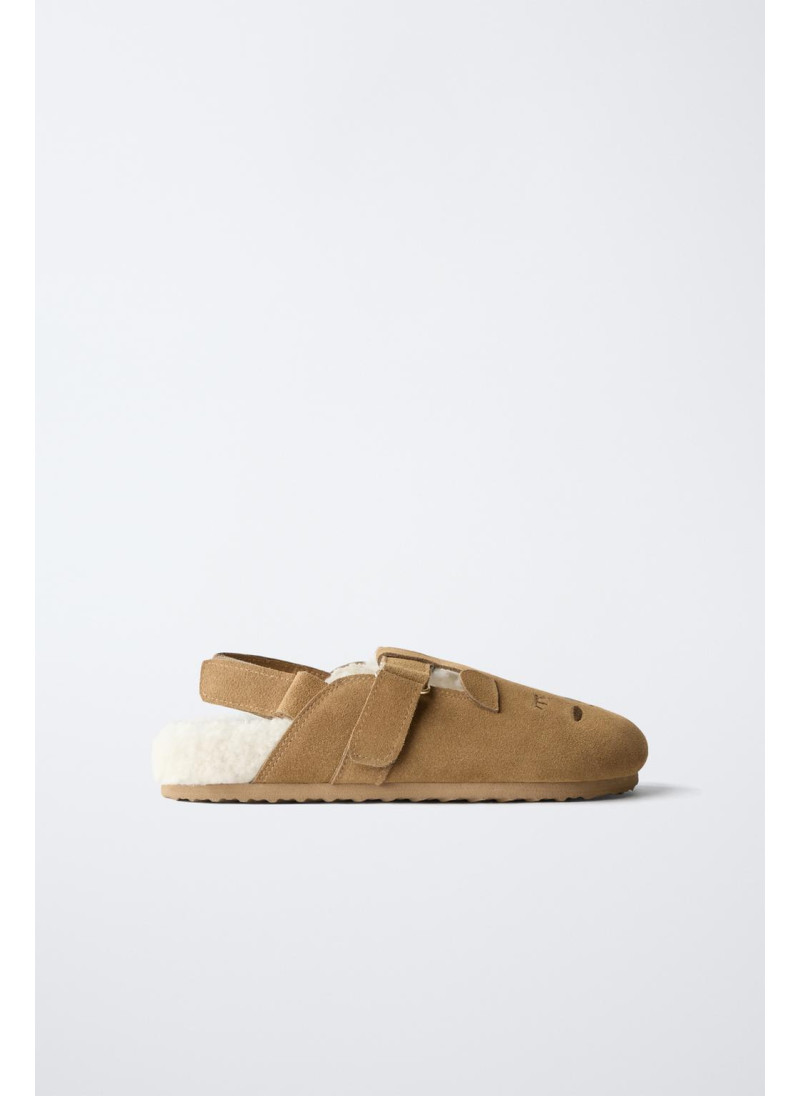 САБО ИЗ КОЖИ С АНИМАЛИСТИЧЕ...