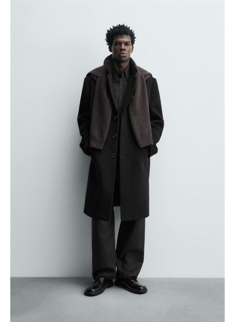 Пальто из шерсти regular fit