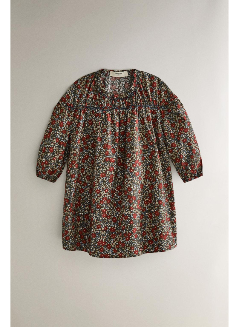 Детское платье с цветочным ...