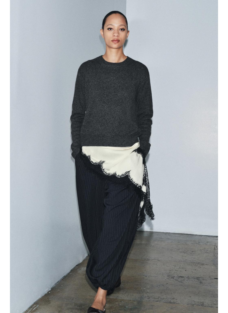 БРЮКИ-БАГГИ В ПОЛОСКУ — ZW COL...