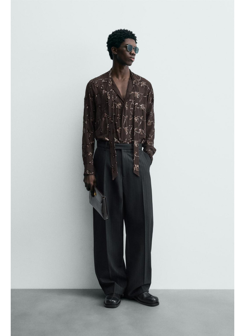 Рубашка с пайетками limited editi...