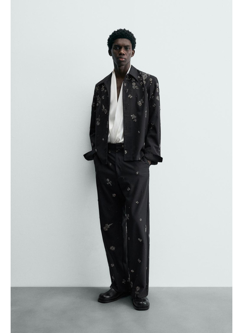 Брюки limited edition relaxed fit с пайе...