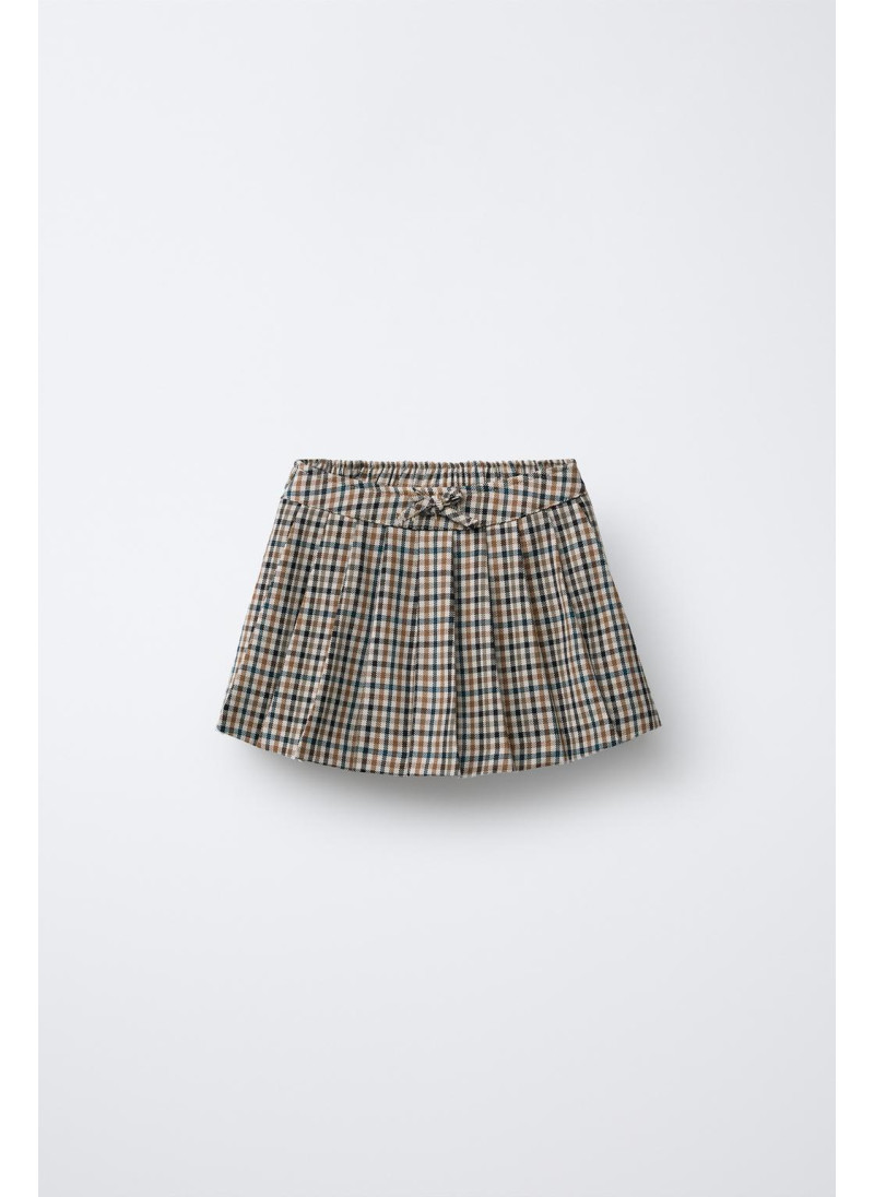 ЮБКА-ШОРТЫ В КЛЕТКУ СО СКЛА�...