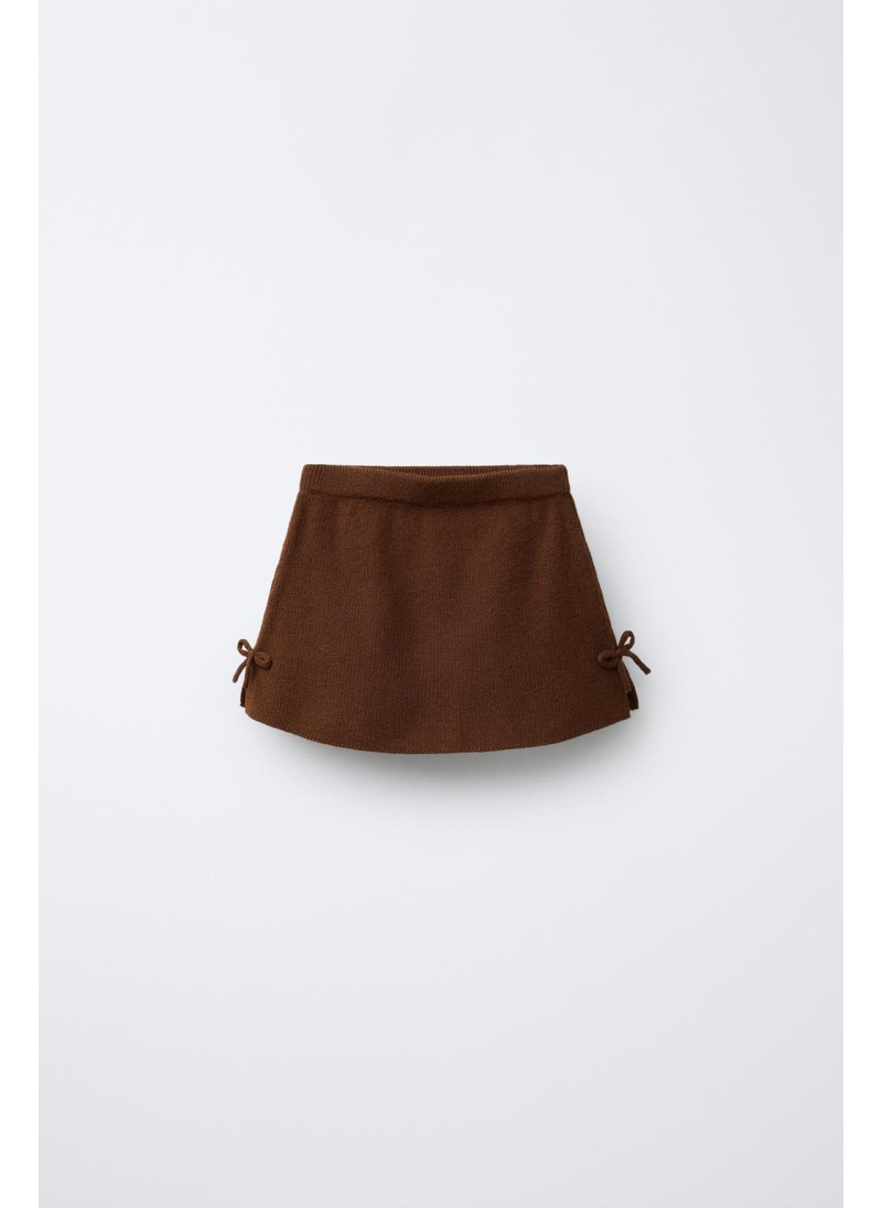 ТРИКОТАЖНАЯ ЮБКА СО СМЕСОВ�...