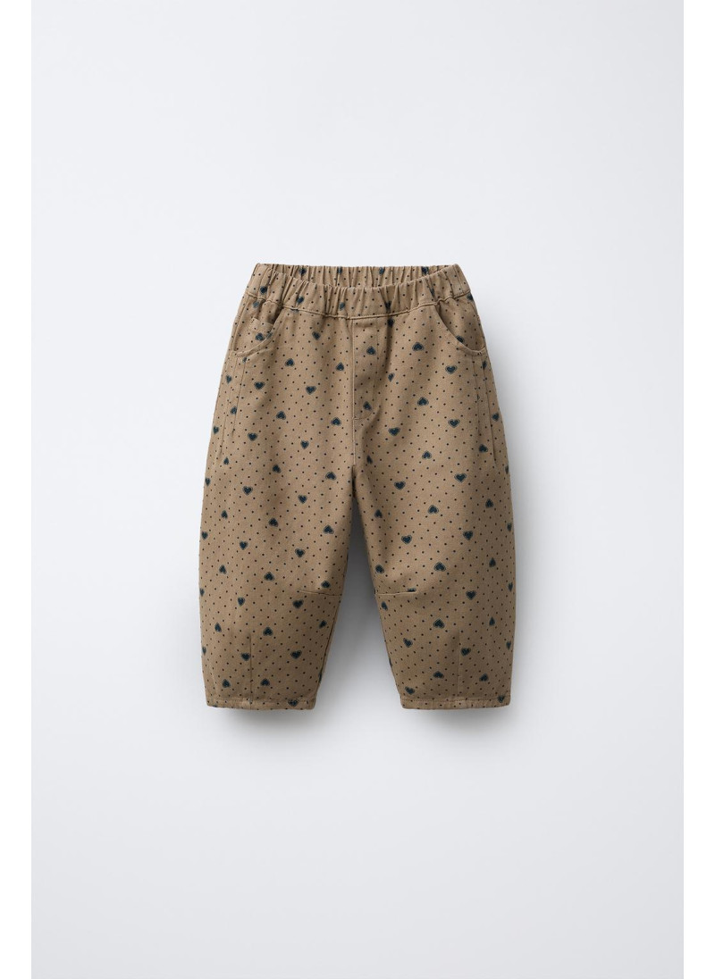 БРЮКИ BALLOON В СЕРДЕЧКАХ