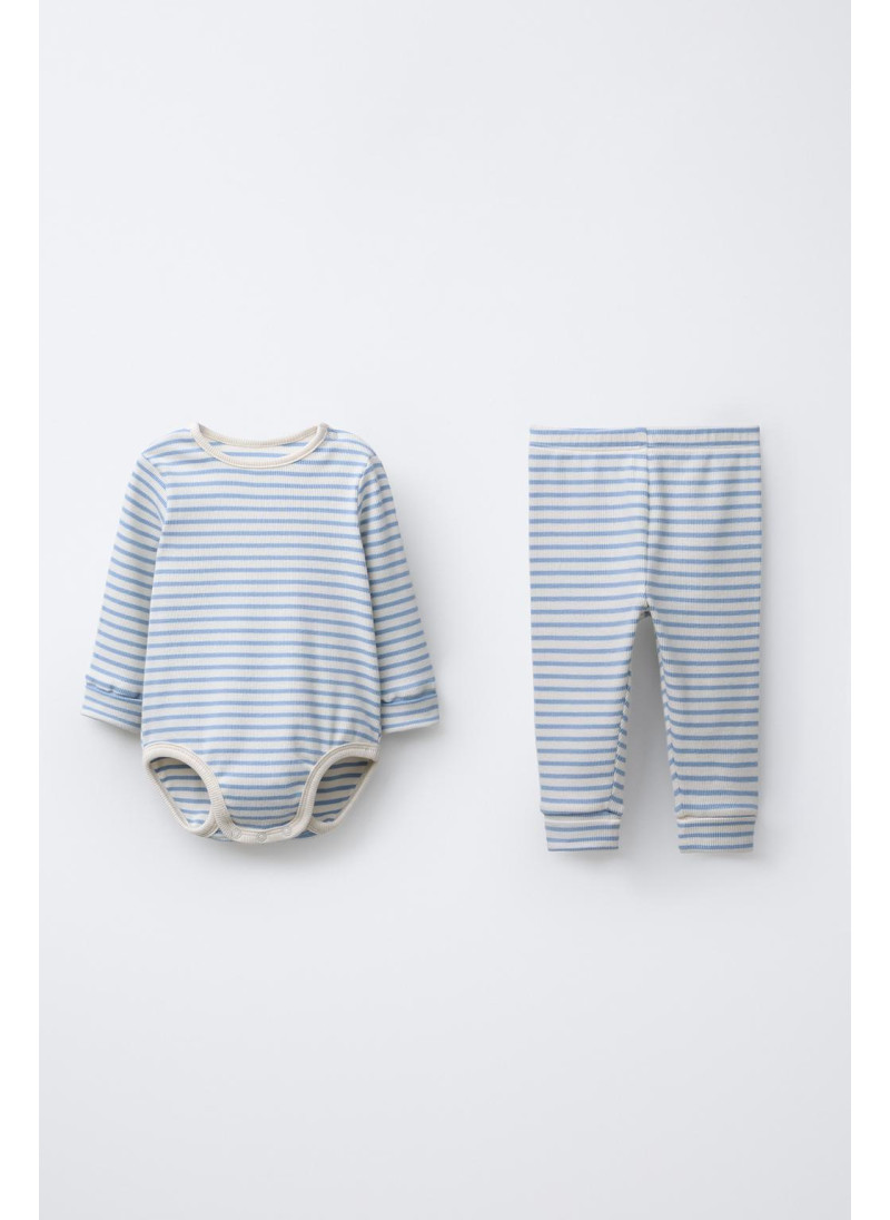 КОМПЛЕКТ БОДИ И ЛЕГИНСЫ В П�...