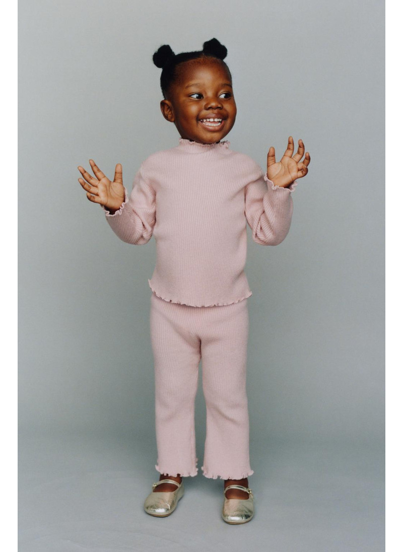 БРЮКИ FLARE В РУБЧИК