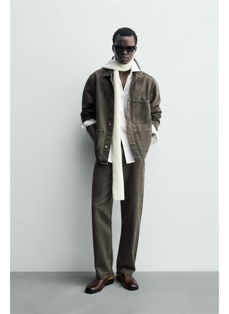 ДЖИНСОВАЯ КУРТКА С КАРМАНА�...