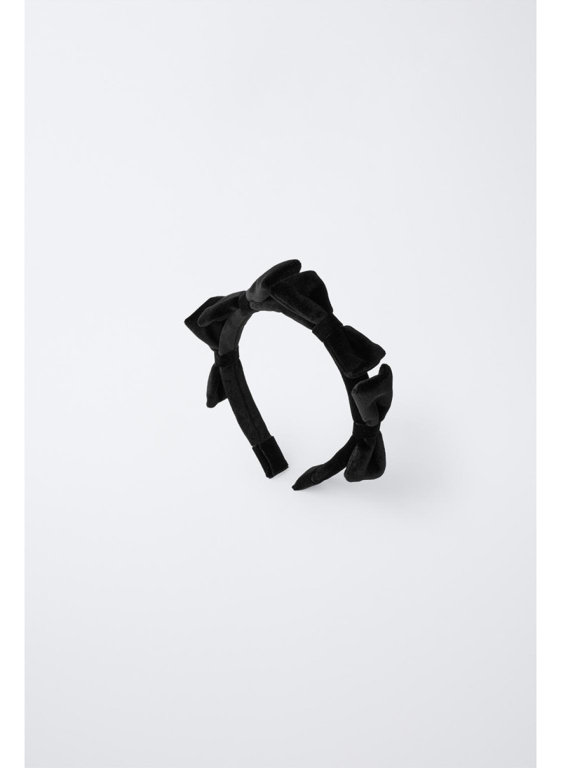 ВЕЛЬВЕТОВЫЙ ОБОДОК С БАНТА�...