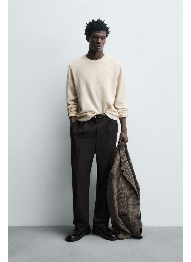 Джемпер regular fit из шерстяной...