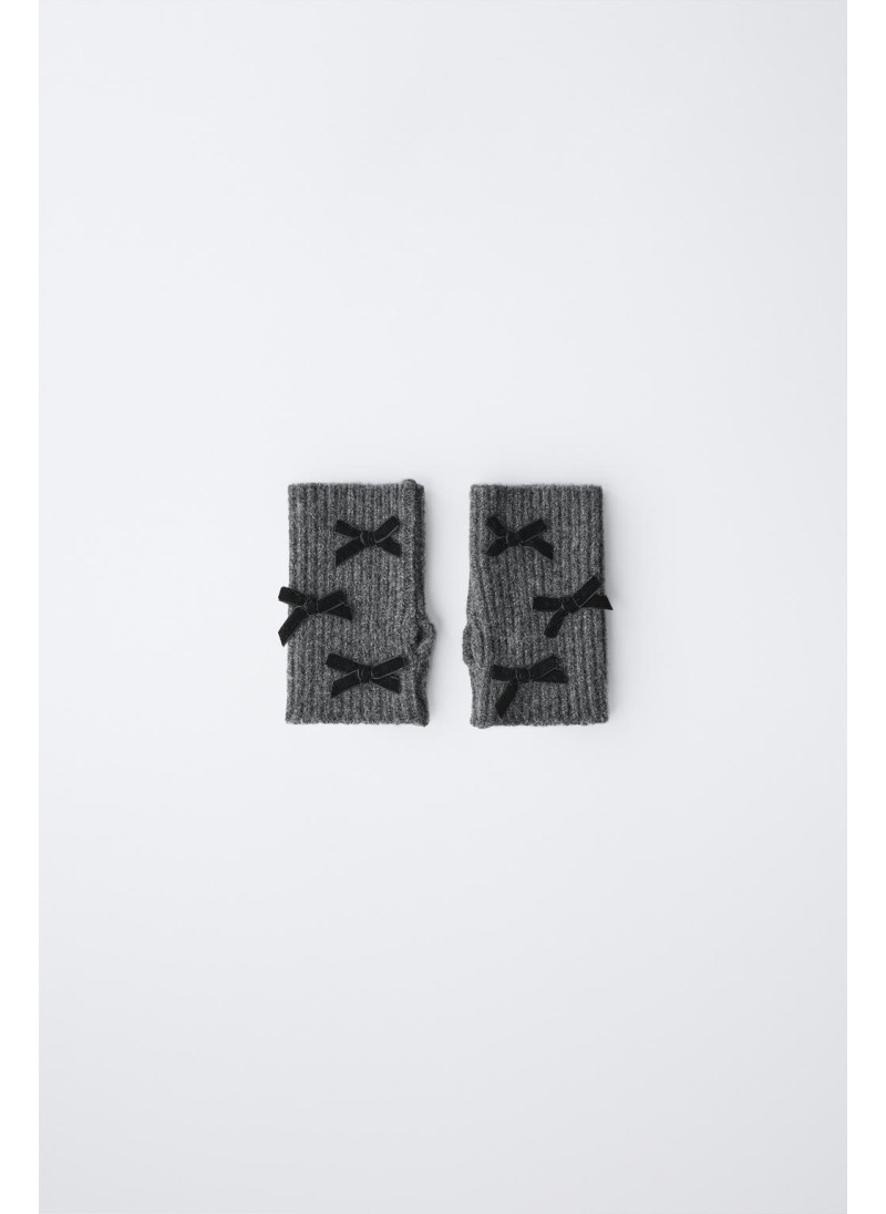 ВЯЗАНЫЕ МИТЕНКИ С БАРХАТНЫ�...