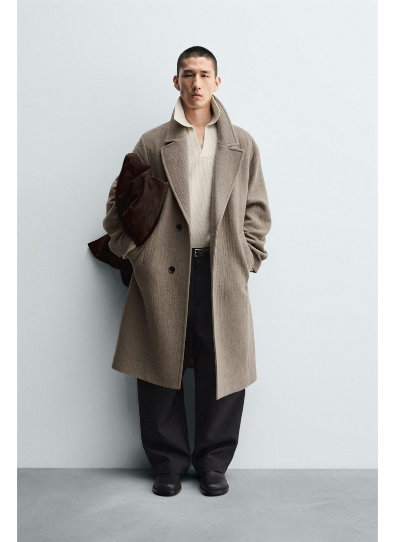 ПАЛЬТО RELAXED FIT ИЗ ШЕРСТИ