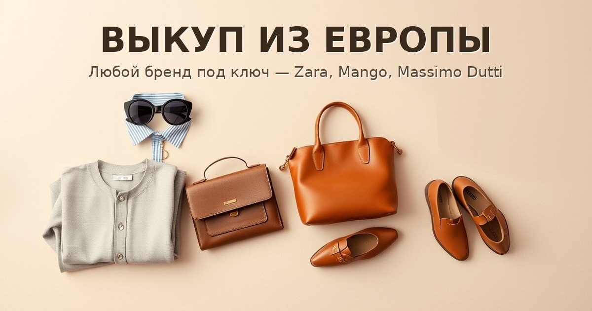 Выкуп из Европы: закажем любой бренд, не только Zara