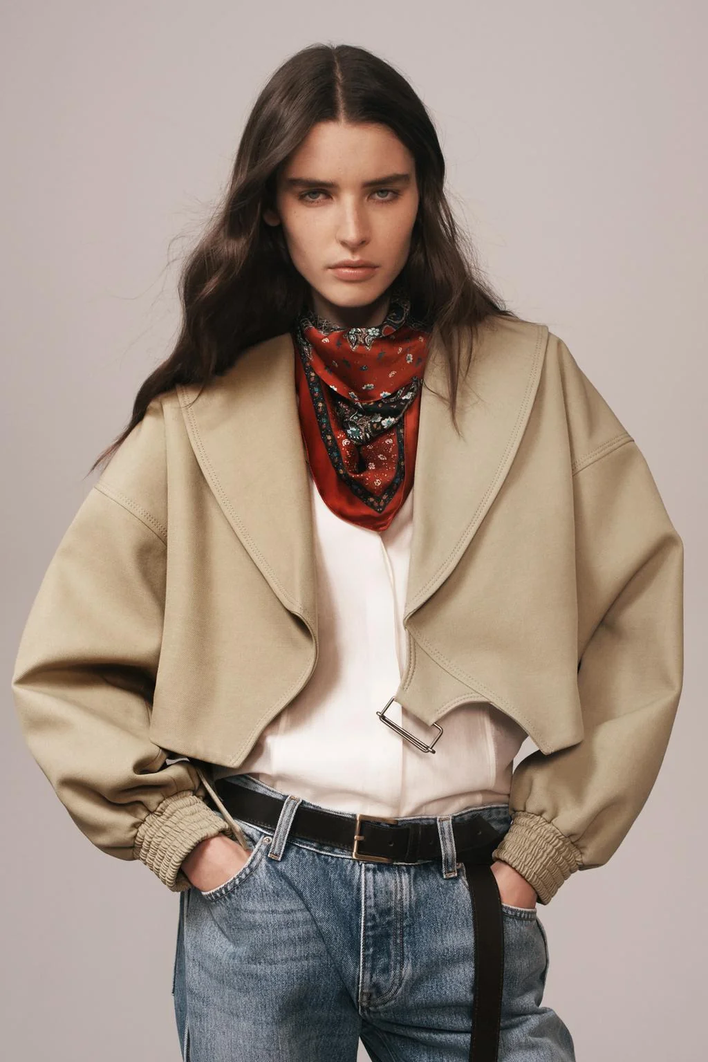 Укороченная куртка - The Item Zara Woman