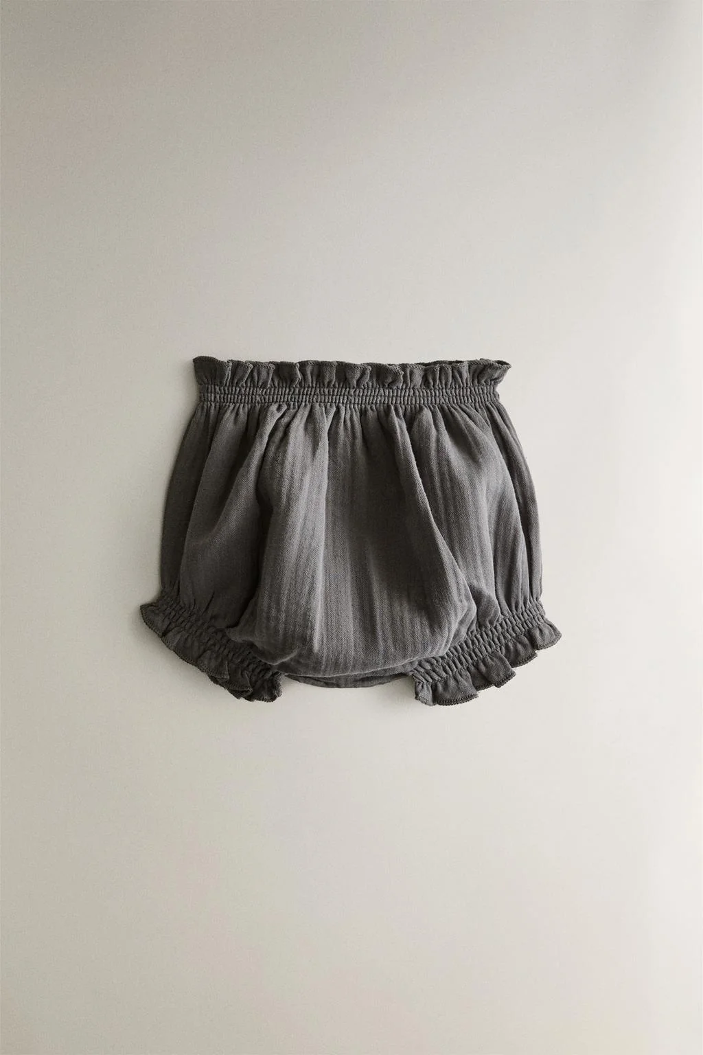 Хлопковые штанишки-бермуды — Зара для дома новрожки