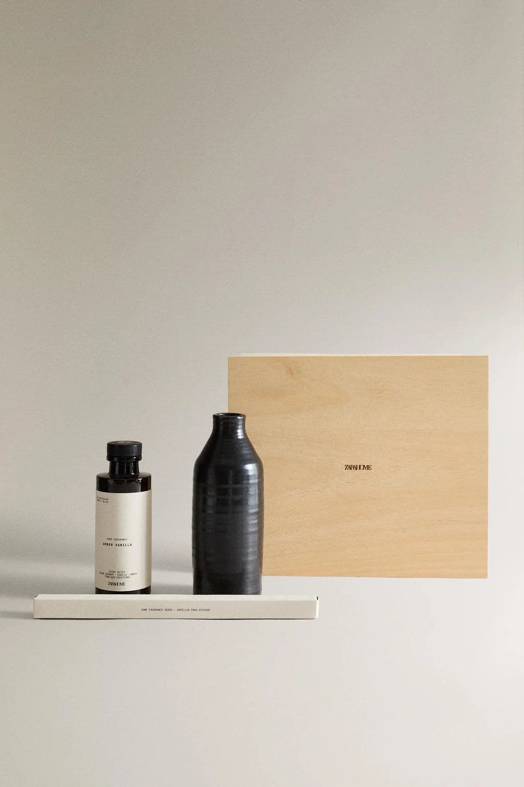 Аромадиффузор «Янтарь и ваниль» и керамический контейнер (120 мл) — Антикварная коллекция