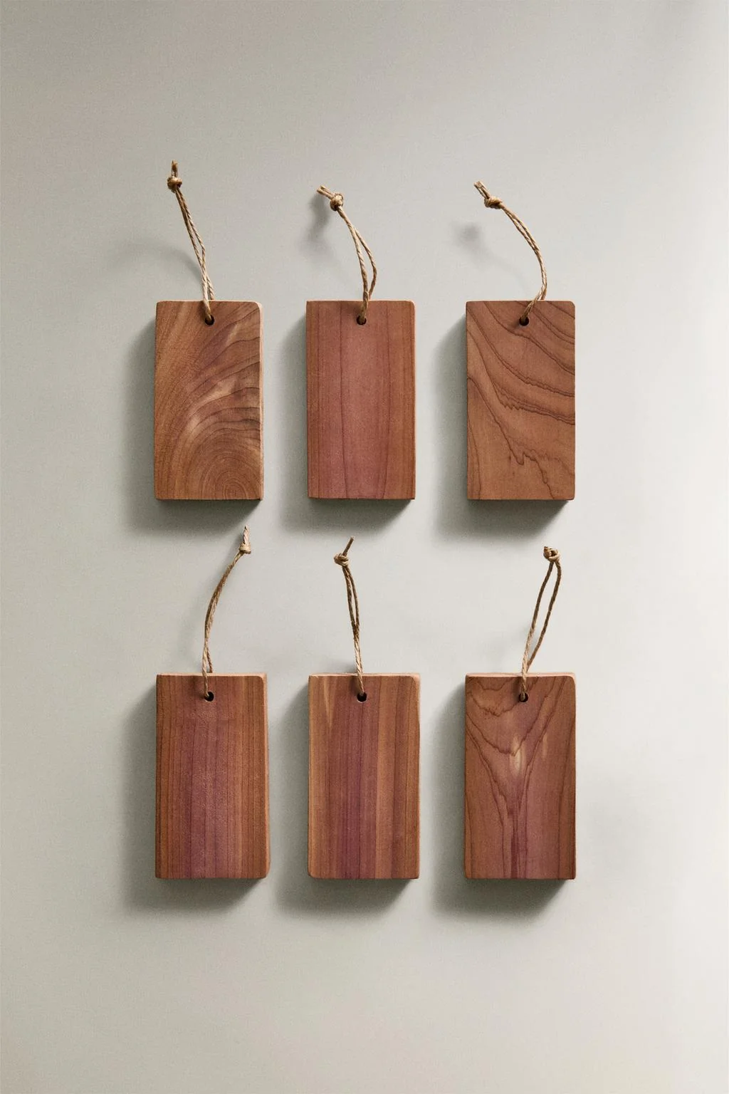 Набор кедровых брусков для шкафа (набор из 6) — Стирка