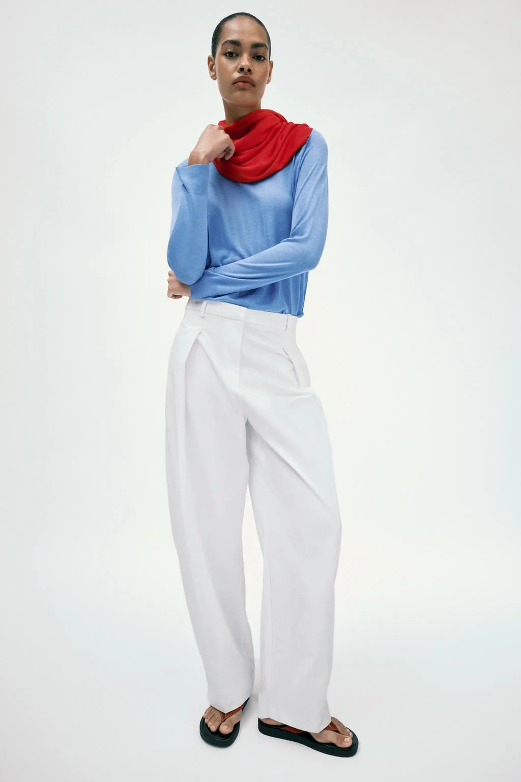 Базовый джемпер из тонкой вязки