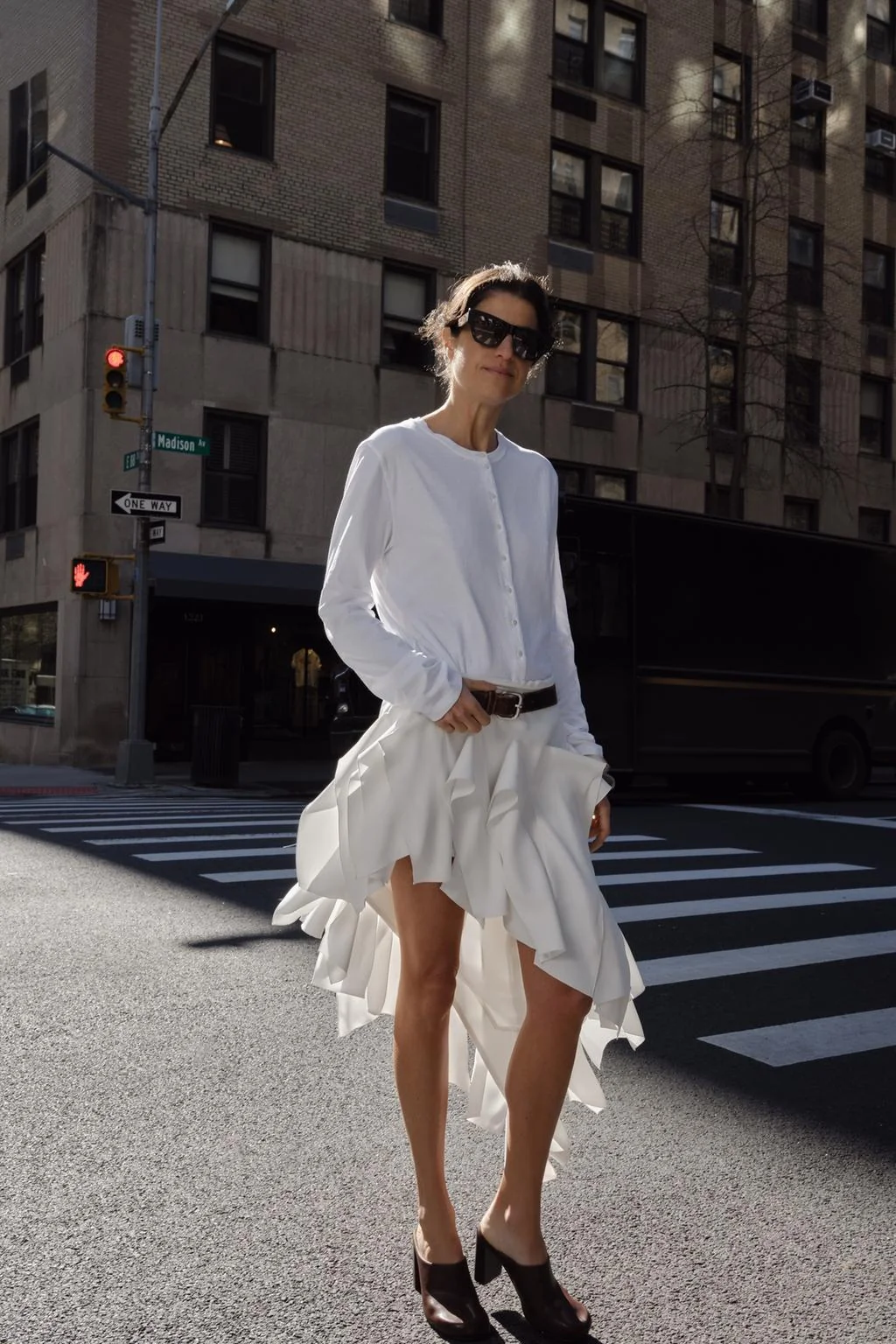 Ограниченная серия: кожаные мулы на каблуке