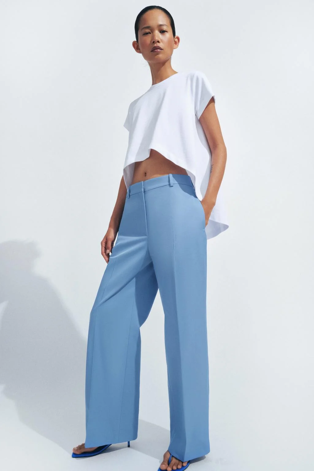 Прямые брюки коллекции ZW — Пиджачный