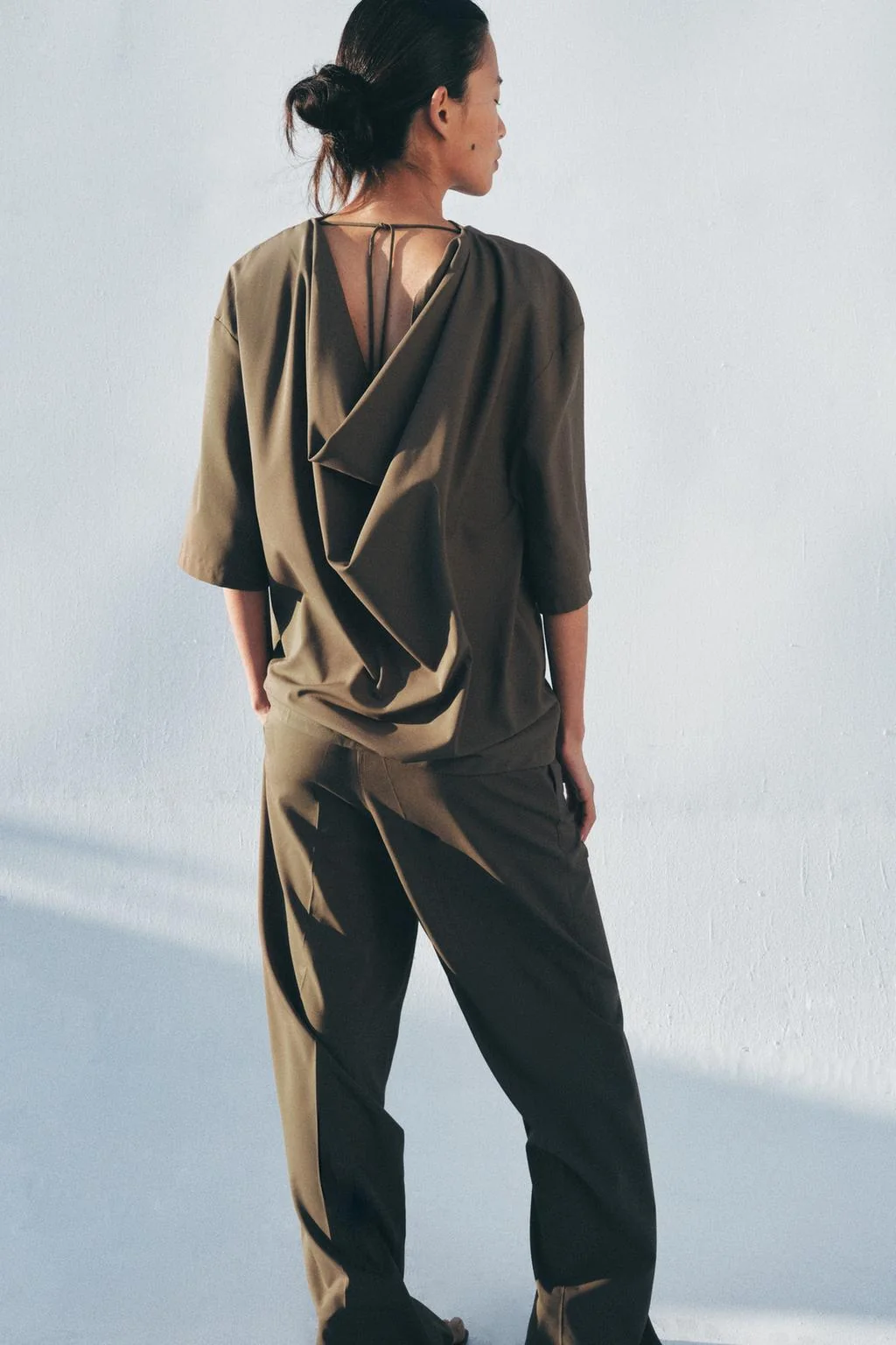 Свободный топ с коротким рукавом из коллекции ZW