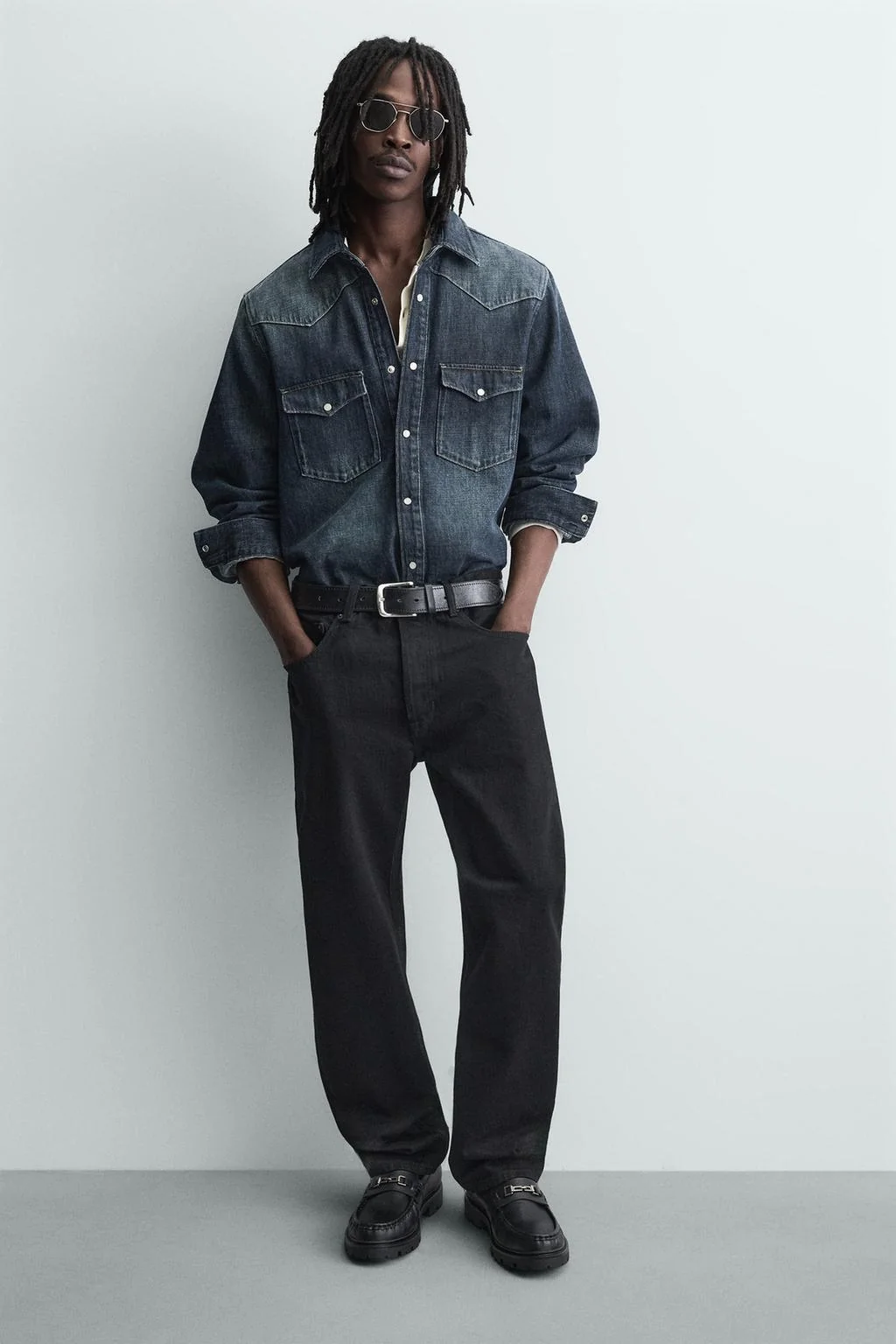 Лоферы с металлическим апплике — Лоферы