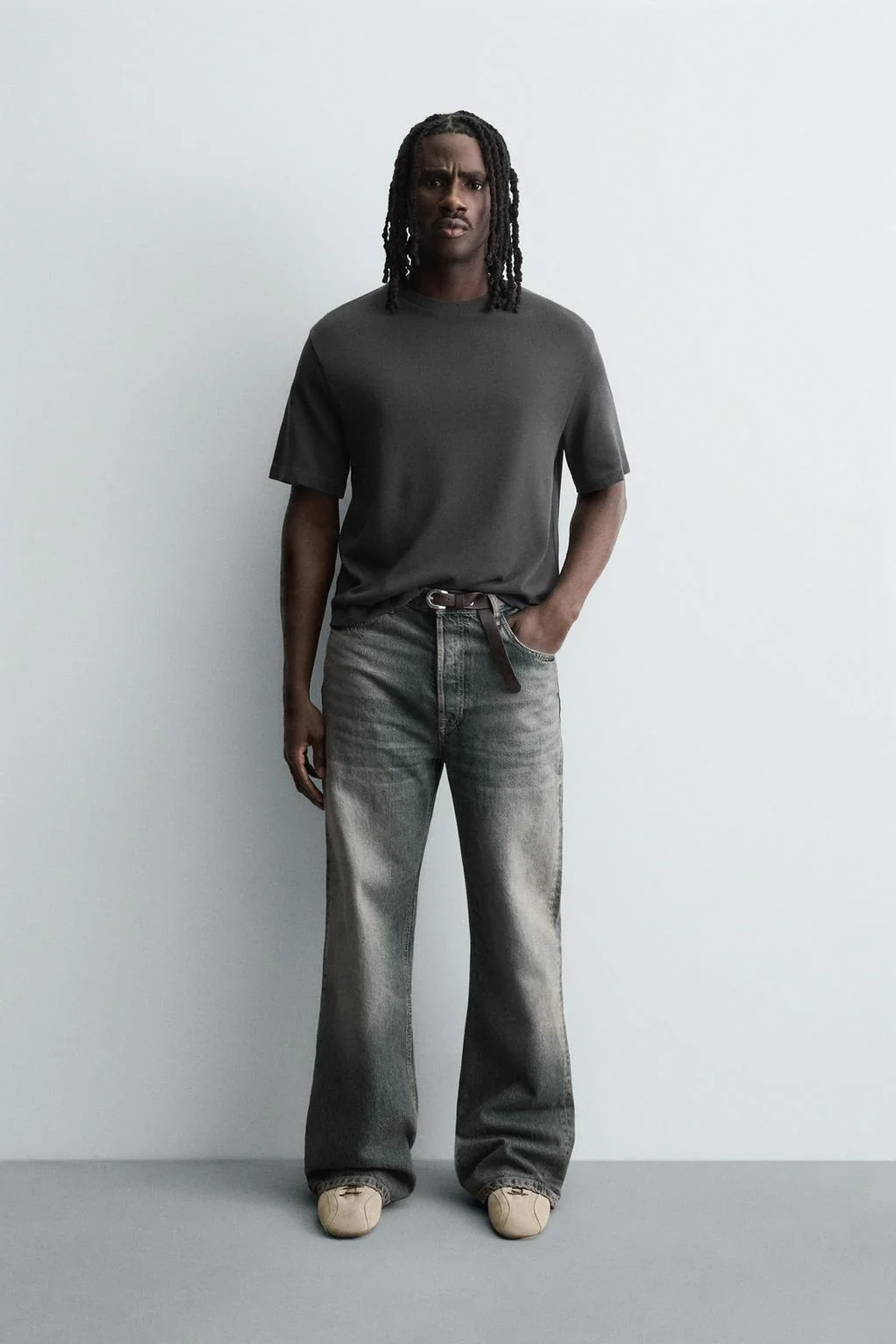 Трикотажная футболка оверсайз — KNITWEAR