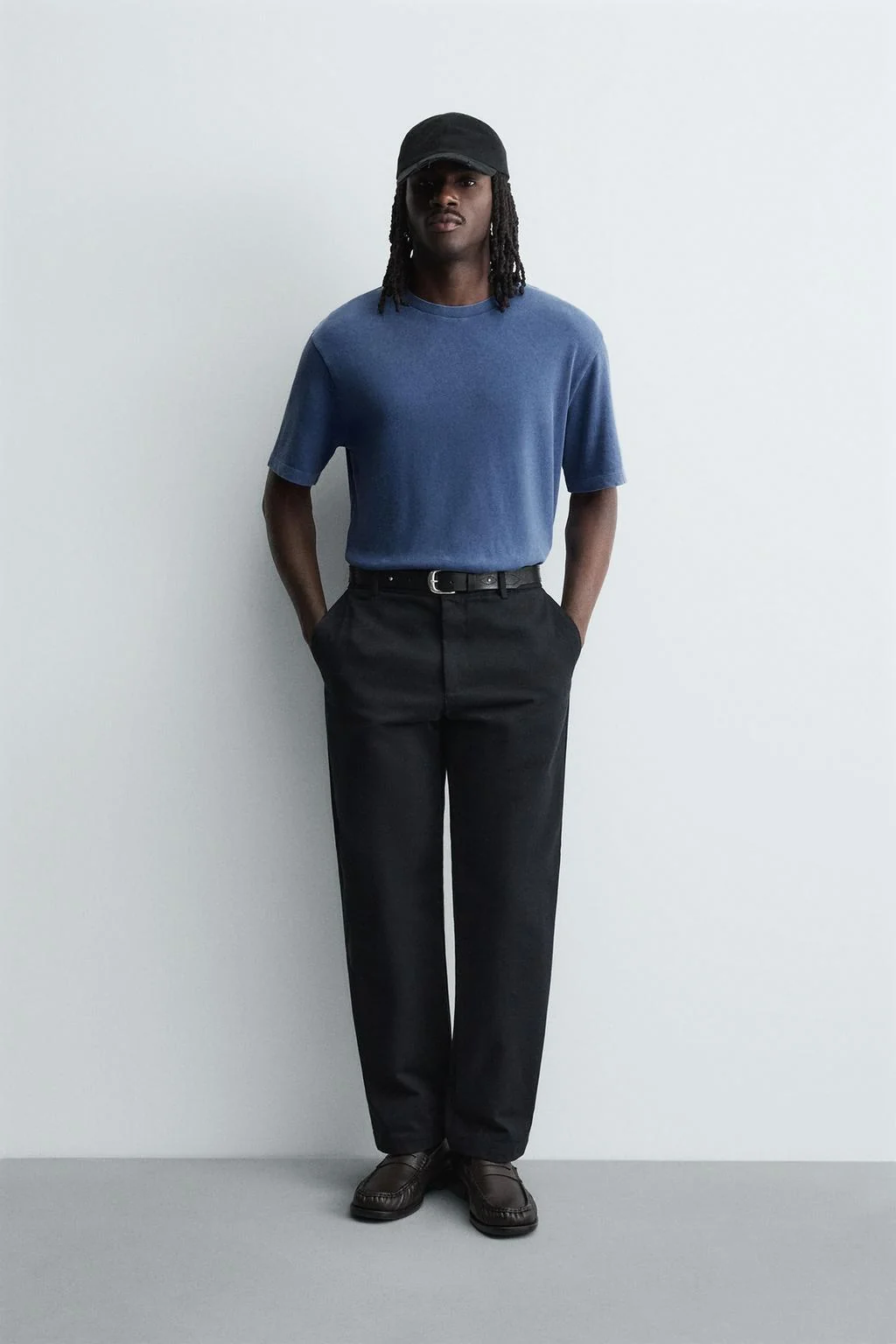 Трикотажная футболка оверсайз