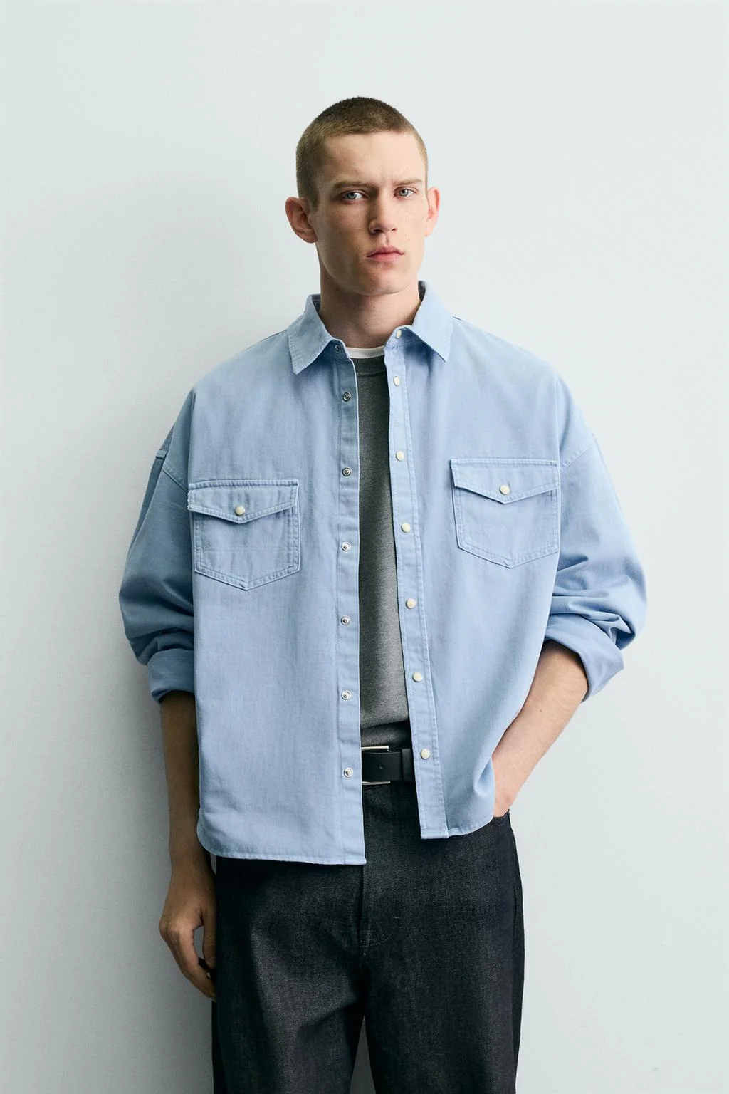 Рубашка relaxed fit