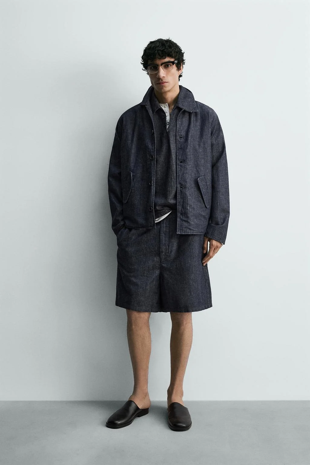 Деним овершорт оверсайз — Пиджаки | жилеты