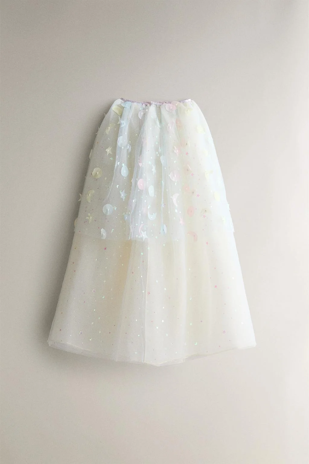 Детский блестящий плащ-костюм