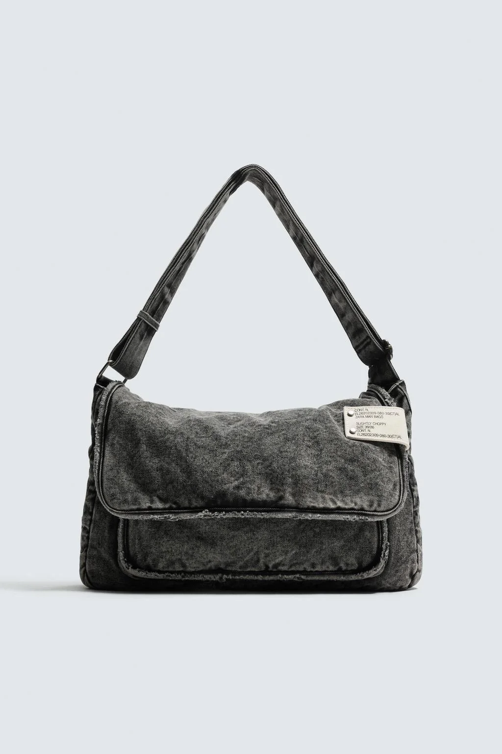 Кросс-боди из денима с эффектом стирки — Сумки и рюкзаки