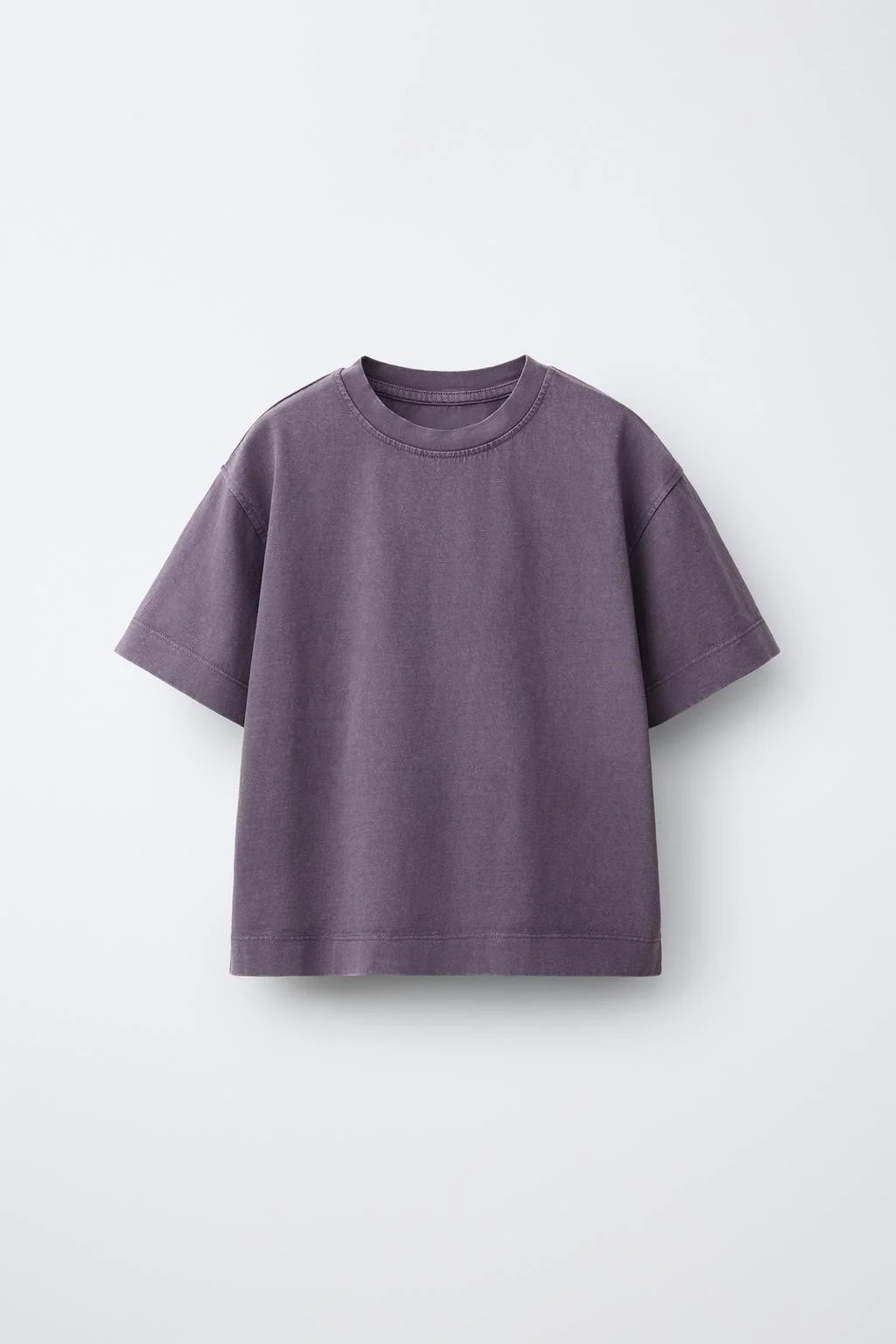 Плотная футболка с эффектом выцветания — Пре-тин