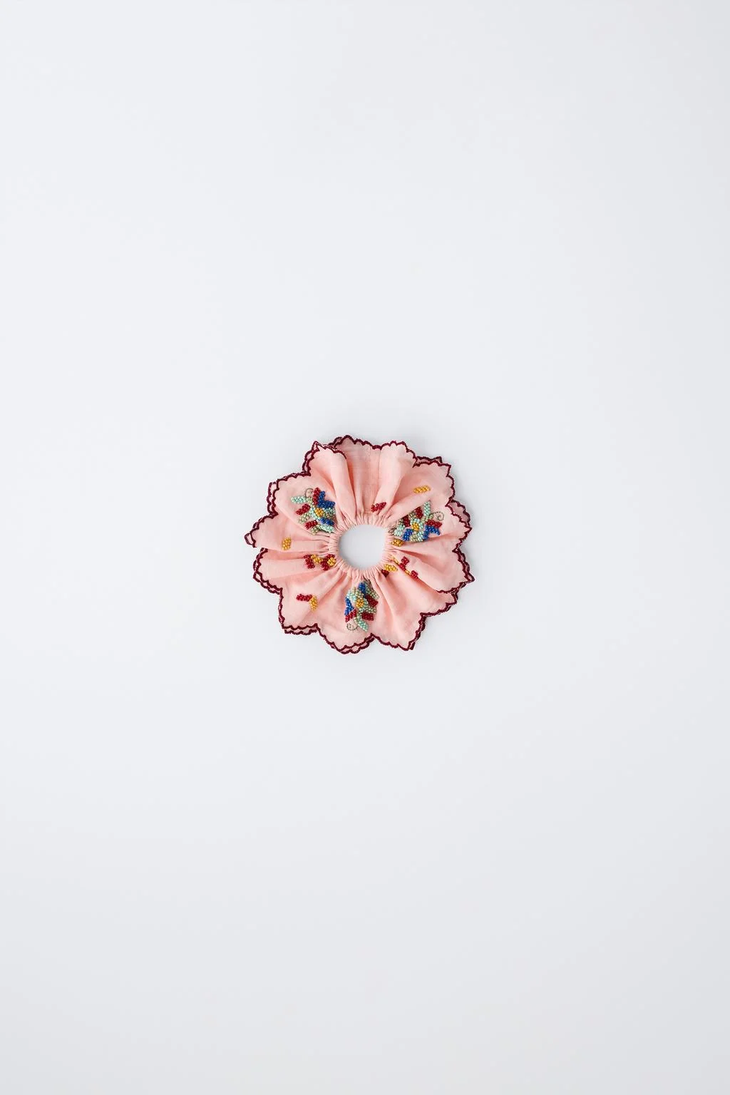 Контрастная резинка для волос с бисером — Специальная серия