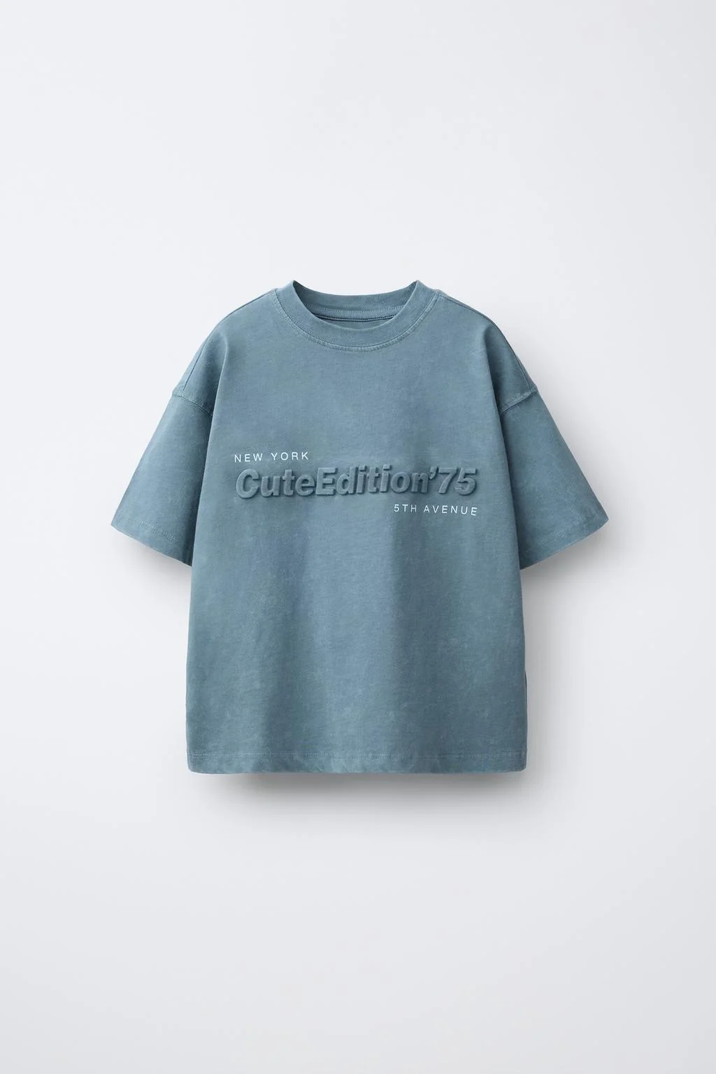 Т-футболка с тисненой печатью — Подростки