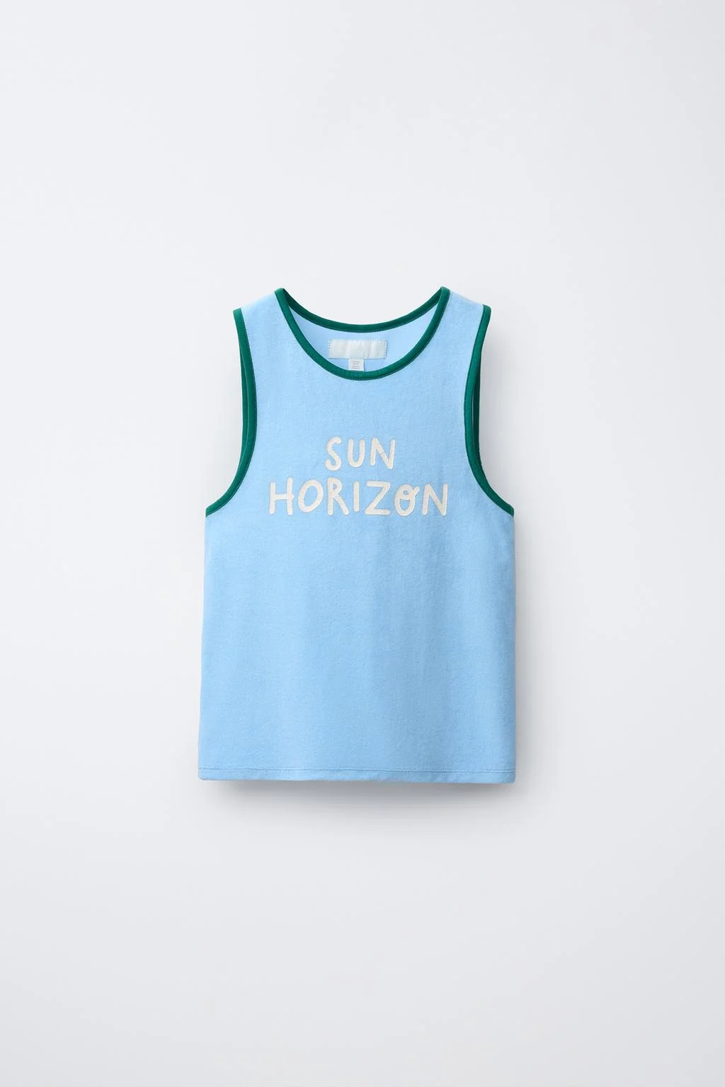 Футболка с лозунгом из махровой ткани — Концепции