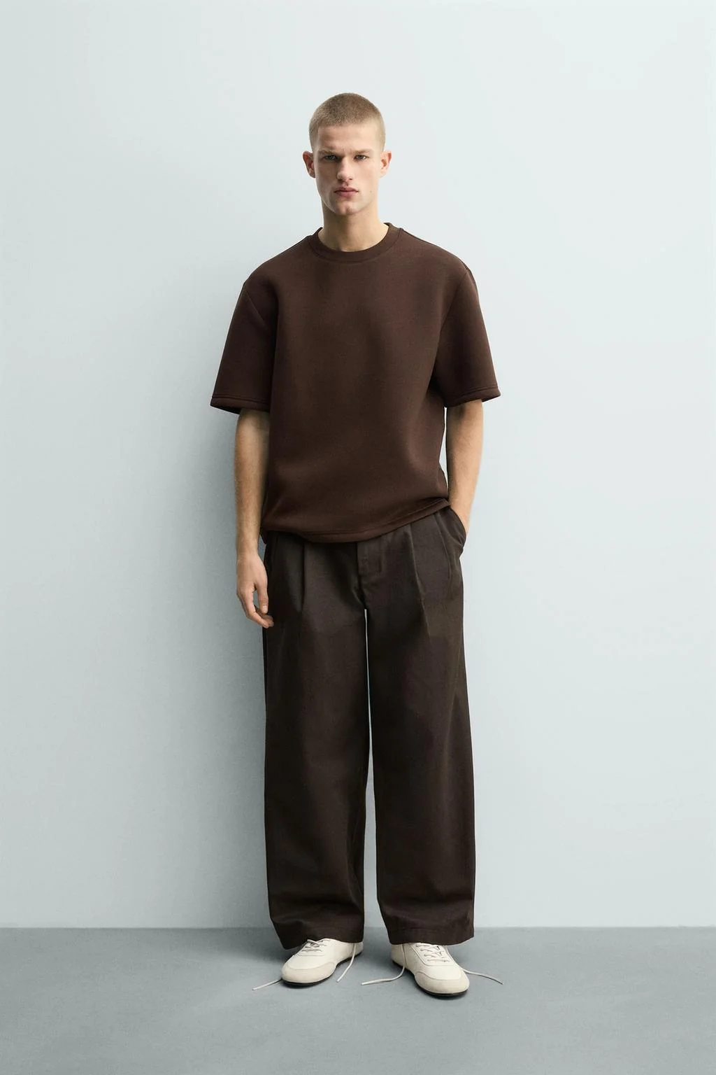 Свитшот технический свободного кроя