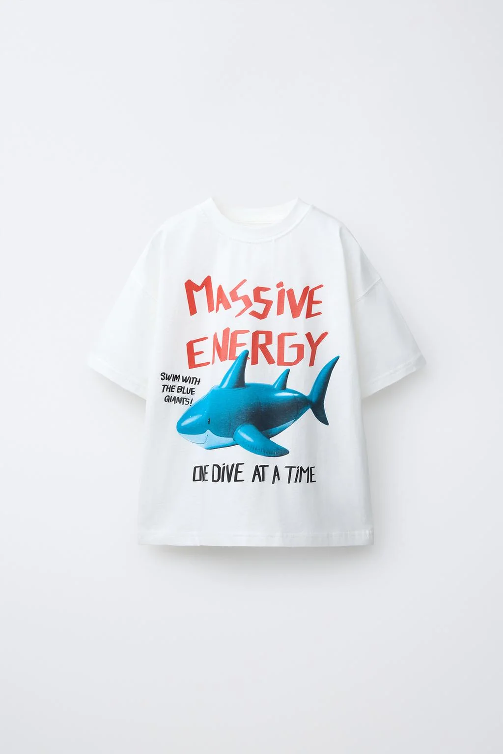 Футболка с принтом акулы — Концепции