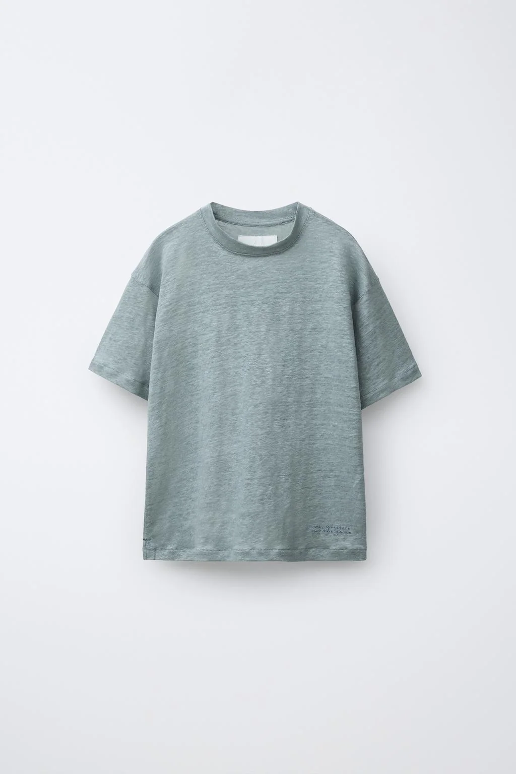 Футболка из 100% льна